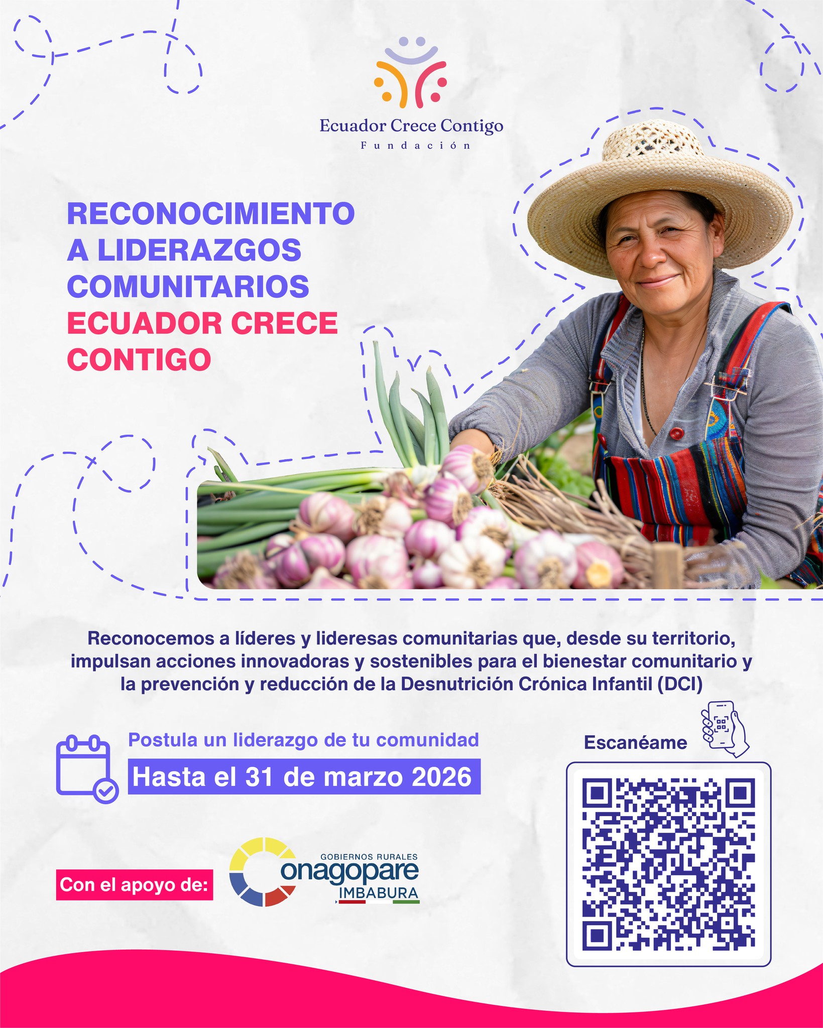 Invitación a Líderes y Lideresas Comunitarias